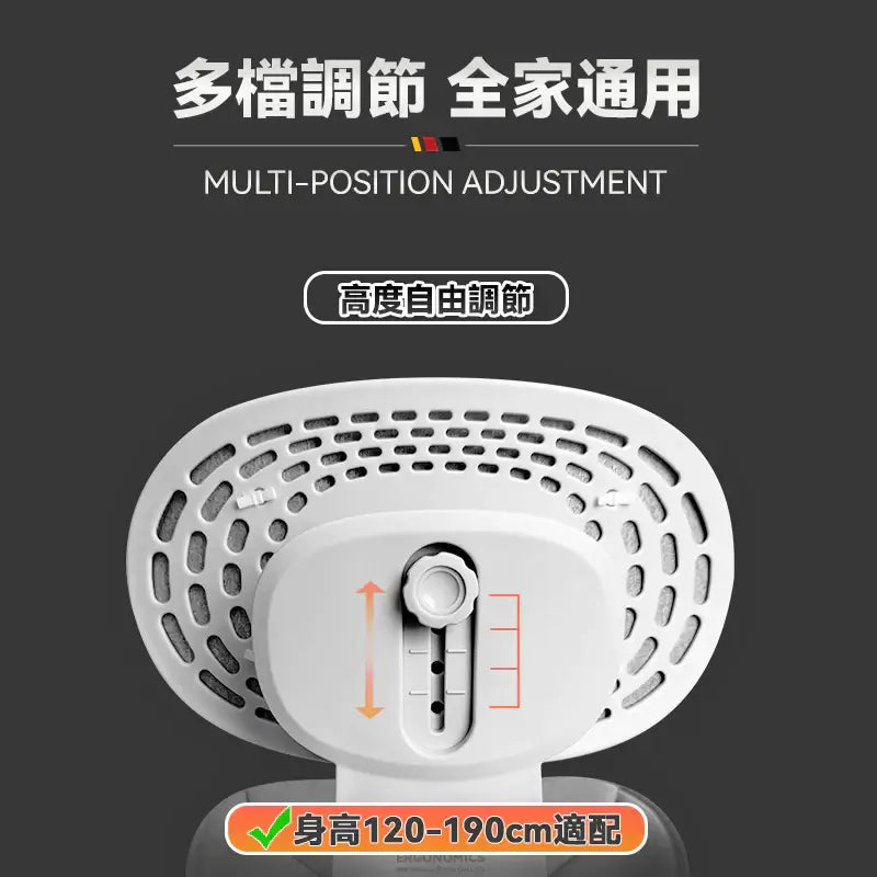 德國Firstery|久坐抒壓多調節護脊折疊適配人體工學坐墊